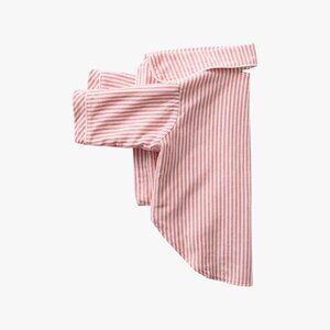 (LIKE NEW) GAP | 100% COTTON PET PJ HOLIDAY CHRISTMAS RED WHITE STRIPE SHIRT
